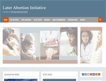 Tablet Screenshot of laterabortion.org